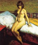Nu à la natte 1968 Dipinto a olio 73 x 60 cm.jpg